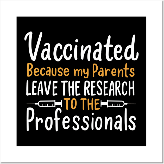 Pro Vaccine Wall Art by Design Seventytwo